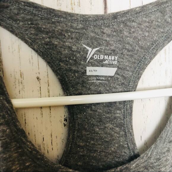 Old Navy Black Graphic Racerback Tank Size XS - Picture 5 of 9